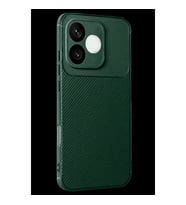 Huawei Honor 600 Lite Auto Focus Karbon Kapak - Koyu Yeşil