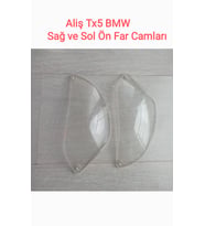 Aliş Turbo Tx5 BMW Akülü Araba/Jeep  için Ön Far Sadece CAMLARI (Sağ ve Sol)