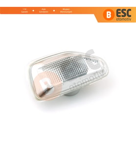 Dacia Sandero Logan İçin Beyaz Sol Yan Çamurluk Sinyali 261651140R