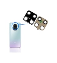 Xiaomi Uyumlu Redmi Note 9 Pro Arka Kamera Camı Lens Yapışkanlı
