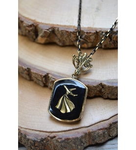 STONEAGE JEWELLERY Semazen Bronz Bayan Kolye