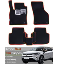 RENAULT CAPTUR 2 (2020-2023) Uyumlu EVA Paspas Tam Set–Araca Özel,Oto Paspas