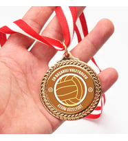 Kişiye Özel Voleybolculara Özel Madalyon Madalyası