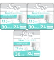Sleepy Hasta Bezi Yetişkin Emici Külot XL - Ekstra Büyük - Extra Large 90 Adet (3PK*30)