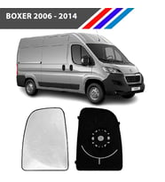 Peugeot Boxer Sol Dış Ayna Üst Büyük Camı Sürücü Tarafı Mekanik Tip 2006 Sonrası