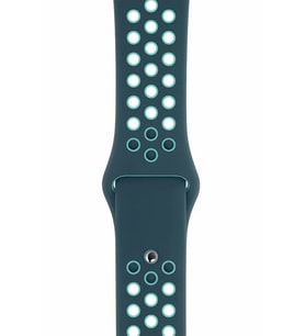 Pazariz Apple Watch Uyumlu 42-44-45 MmBileklik Band Delikli Kordon  Açık Yeşil (Sarı)