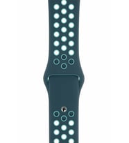 Pazariz Apple Watch Uyumlu 42-44-45 MmBileklik Band Delikli Kordon  Açık Yeşil (Sarı)