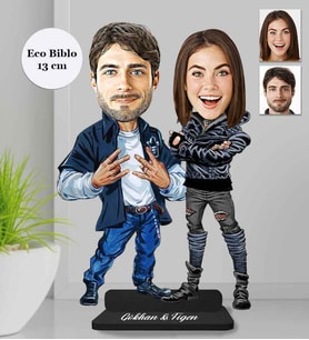 Kişiye Özel Sevgili Ahşap Eco Biblo -35