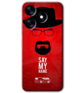 Tecno Spark 10 Pro Kılıf HD Desen Baskılı Kılıf - Say My Name