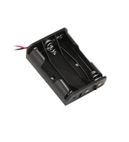 Ayt AA Pil Yuvası 3 lü Kalem Pil Yuvası Haznesi 37.2x52.4x12.8mm