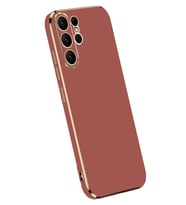Durukar® Samsung Galaxy S24 Ultra Kılıf Volet Silikon - Kırmızı