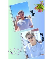 Rm bts defter seti 2 adet A4 boyutu 21*30 çizgili + kareli 60 syf