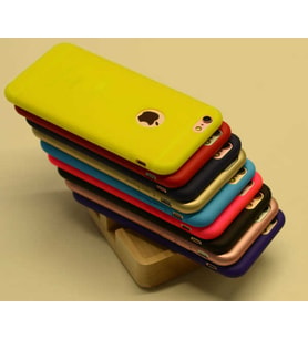 Apple iPhone 6 Plus Uyumlu Kılıf Zore Premier Silikon Kapak (Kırmızı)