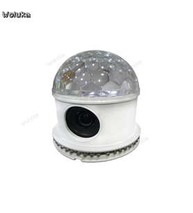 Led Kristal Küre Top Bluetooth Müzik Çalar Özellikli Renkli Rgb Yılbaşı Parti Işıkları Sevdikleriniz için Hediye re