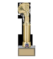 ODAK KUPA - Figürlü Kupalar - Briç Figürlü Kupalar FG-008 B - 30 cm