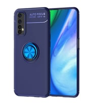 Durukar® Realme 7 Kılıf Range Yüzüklü Silikon - Mavi