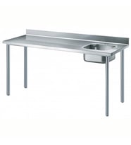 Electrolux Professional Özel Şef Çalışma Tezgahı, Sırtlı, 1 Evye (sağda) - 1800 Mm TL1810DXEN