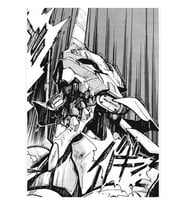 Evangelion Unit 01 Berserk Manga Tablo Ahşap Poster Dekoratif