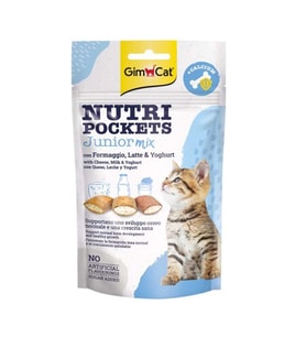 Gimcat Nutripockets Junior Mix Karışık Yavru Kedi Ödülü 60gr