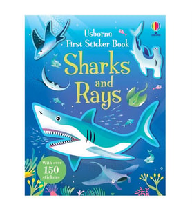 First Sticker Book Sharks and Rays Usborne Publishing
