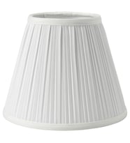Abajur Başlığı, Beyaz, 19 cm