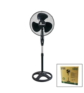 16 İNÇ EV TİPİ AYAKLI VANTİLATÖR 45W - 90 DERECE - 3 PLS PERVANE - 3 KADEME HIZ MTR-F150 (5680)