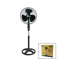 16 İNÇ EV TİPİ AYAKLI VANTİLATÖR 45W - 90 DERECE - 3 PLS PERVANE - 3 KADEME HIZ MTR-F150 (5680)
