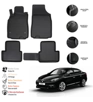 Renault Fluence 2009 Sonrası 3D Havuzlu Paspas OTL