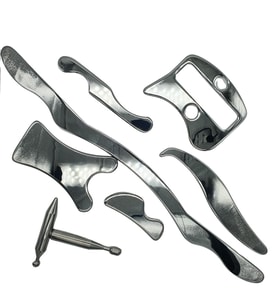 Graston 7 Parçalı Büyük Set Masaj Aleti Model 3