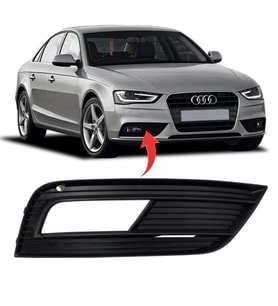 Audi A4 Sağ Sis Kapağı Sisli Nikelajsız 2013-2015 8K0807682K