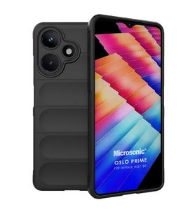 Microsonic Infinix Hot 30 4G Kılıf Oslo Prime Siyah (Siyah)