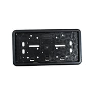 Çerçeveli Dikdörtgen  Plakalık Plaka Altlığı Siyah 32X17cm 1 Adet