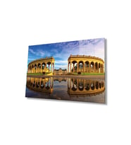 Manzara Cam Tablo 4mm Dayanıklı Temperli Cam, Glass Wall Decor (Çok Renkli)