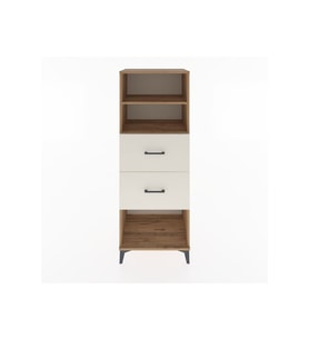 Hyperion Dolap 2 Raflı 2 Çekmeceli 60x44x163 Çam-Aytaşı