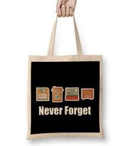 Funny Never Forget Floppy Disk Camera & Radio Bez Çanta Uzun Saplı