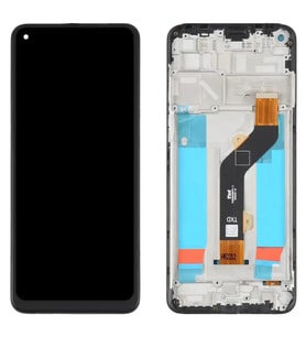 Infinix Hot 10 İle Uyumlu Lcd Ekran Dokunmatik X682 Çıtalı