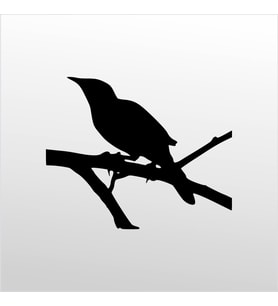 Folyo Sticker Karga 70cm Uzunluk