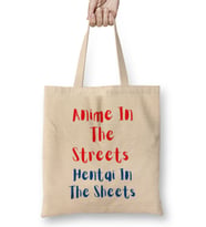 ANIME Quotes Style Lover Quotes Sayings Words Gift Bez Çanta Uzun Saplı