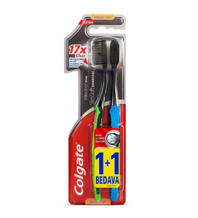 Colgate Mikro İnce Siyah 1+1 Diş Fırçası Soft