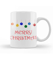 Yılbaşı Yeni Yıl Konseptli Merry Christmas 010 Kupa Bardak Porselen