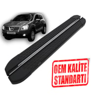 QASHQAİ 2007 2008 2009 2010 2011 2012 2013 2014 ARACA ÖZEL NEVADA SİYAH YAN BASAMAK