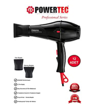 Powertec TR-701 Profesyonel Fön Makinesi 12 ADET