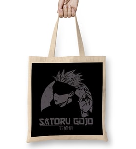 Jujutsu Kaisen Satoru Gojo Sensei Bez Çanta Uzun Saplı