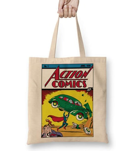 Action Comics Bez Çanta Uzun Saplı
