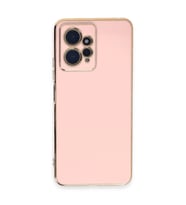 Xiaomi Redmi Note 12 4g Kılıf Volet Silikon - Pembe