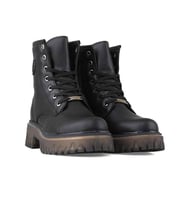Trendyshose 2615 Kaymaz Taban Postal Bot (Siyah)