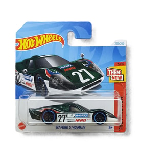 Hot Wheels - '67 Ford GT40 MK.IV - Yeşil (1/64) HTC69