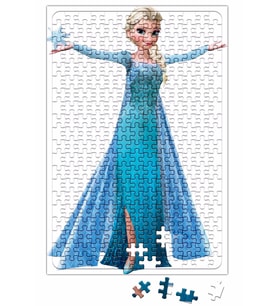 Elsa Hans Frozen Anna Puzzle 240 Parça Yapboz