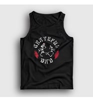 Presmono Unisex Siyah Skeleton Grateful Dead Atlet 387238tt