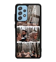 Samsung A72 Uyumlu 3lü Kolaj Fotoğraf Tasarımlı Glossy Telefon Kılıfı